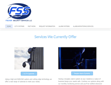 Tablet Screenshot of fischersecurity.biz